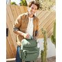 Rucsac pentru mamici, Skip Hop Compartimentat, Matlasat, Cu multiple buzunare, Include 2 gentute mai mici pentru depozitare si salteluta de infasat, 41x20x36 cm, Verde - 9