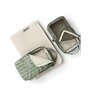 Rucsac pentru mamici, Skip Hop Compartimentat, Matlasat, Cu multiple buzunare, Include 2 gentute mai mici pentru depozitare si salteluta de infasat, 41x20x36 cm, Verde - 11