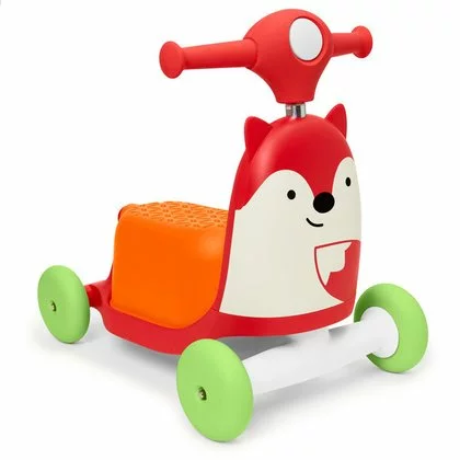 Tricicleta copii, Skip Hop , Vulpe, 3 in 1, Ride on, Pana in 20 Kg, 12 luni+, Multicolor