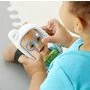 Telefon interactiv, Skip Hop, Explore&More, Cu oglinda, Cu filtre pentru cei mici, Cu efecte sonore si antena, Atasabil la carucior, 10,7x13,2x4,6  cm, 6 luni+, White - 3