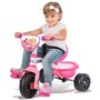 Tricicleta copii, Smoby, Be Move Mecanism de pedalare libera, Control al directiei Disney Princess, Roz - 4