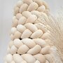Sparrow - Protectie impletita pentru patut Velvet Almond, 200 cm - 4