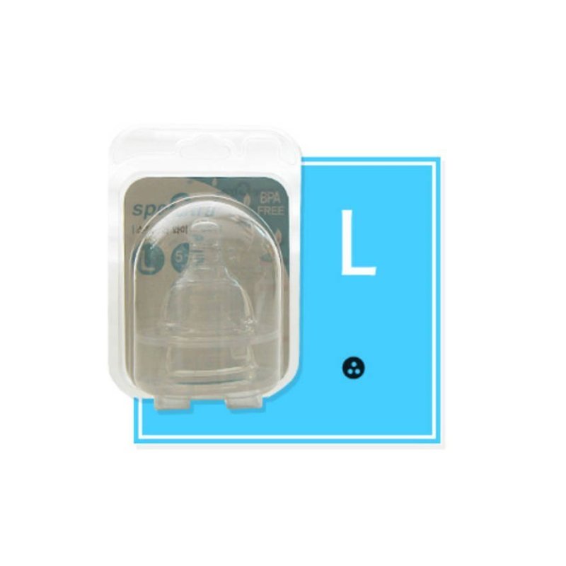 Spectra - set tetine din silicon marimea l