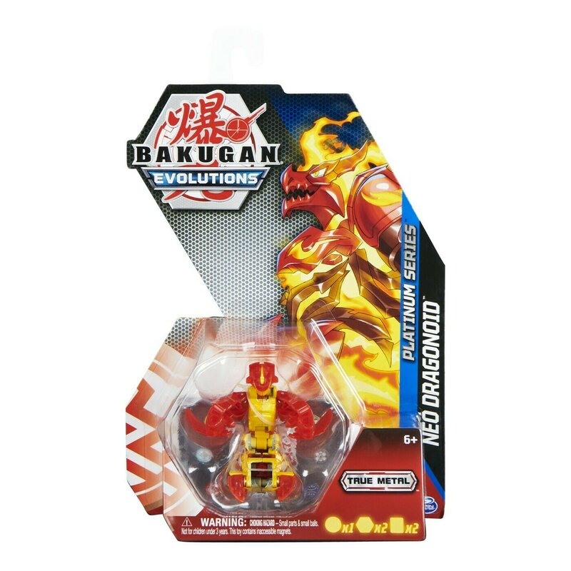 Spin master - BAKUGAN S4 FIGURINA METALICA NEO DRAGONOID