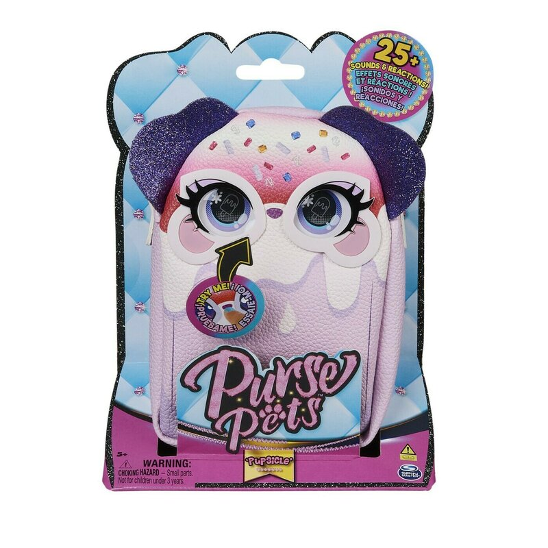 Spin master - PURSE PETS BAG TRENDY TREATS CATELUS PUPSICLE