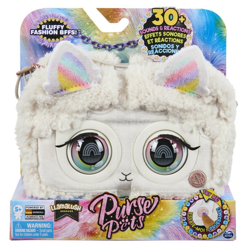 Spin master - PURSE PETS GENTUTA FLUFFY LLAMA