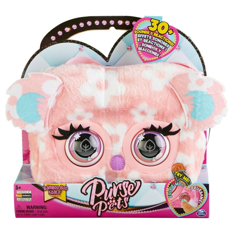 Spin master - PURSE PETS GENTUTA INTERACTIVA BAMBOO BOO KOALA