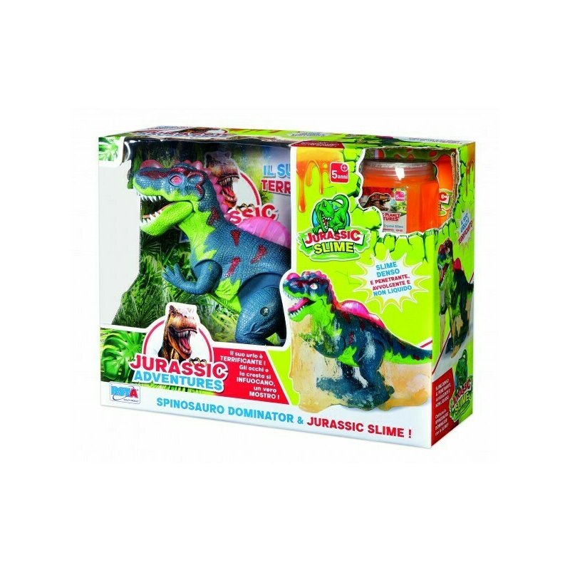 RS Toys - Spinozaur cu slime Jurassic