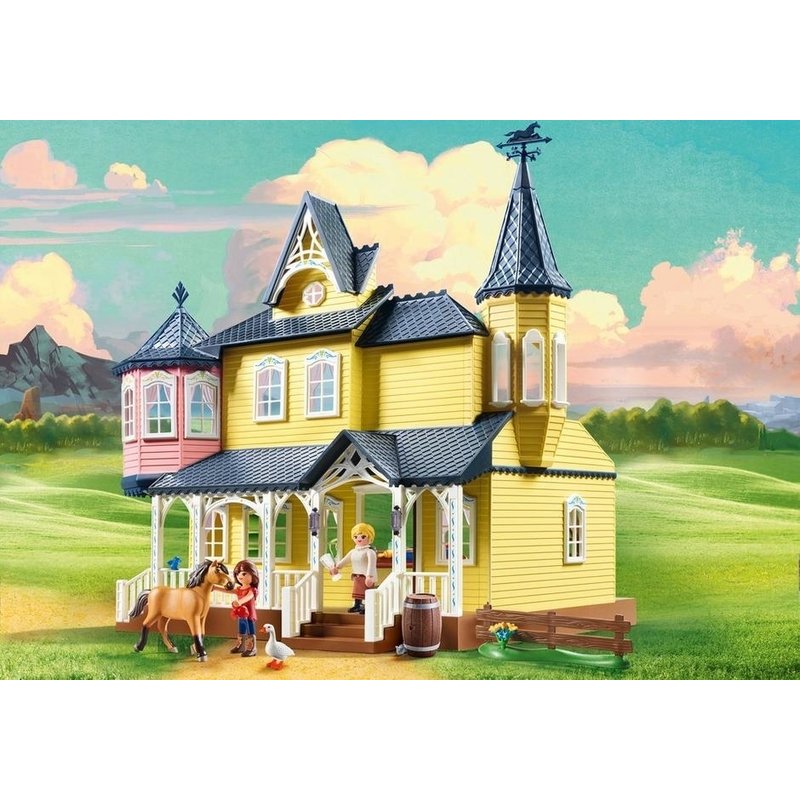 Playmobil - jucarie spirit - casa lui lucky