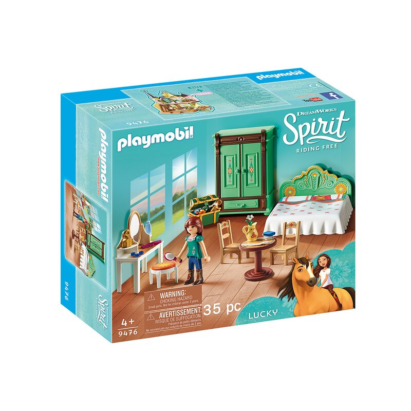 Playmobil - spirit - dormitorul lui lucky
