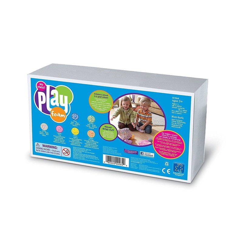 Learning resources - spuma de modelat playfoam set 6 culori