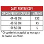 Casca de protectie, Stamp, Minnie, Marime XS ( 48 - 54 ), 2 ani+, Multicolor - 4