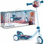 Trotineta, Stamp, Disney Frozen, Cu 2 roti in spate, Ghidon reglabil pe inaltime, Pana la 25 kg, 3 ani+, Multicolor - 5