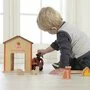 Statie de pompieri de jucarie, din lemn, +3 ani, Masterkidz - 5