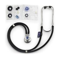 Little doctor - Stetoscop  LD Special, 2 tuburi, lungime tub 72cm, Negru/Inox