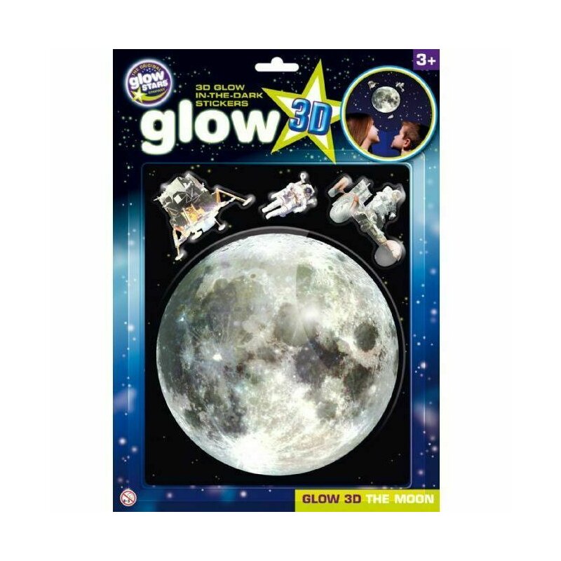 The original glowstars company - stickere 3d luna