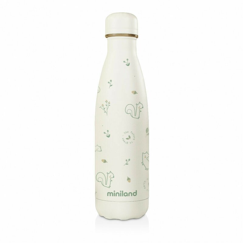 Miniland - sticla termos 500 ml natur chip