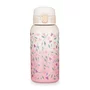 Sticla termos lichide, Petite&Mars, Delicate Flowers, Cu cioc, Din otel inoxidabil, Cu mentinere de temperatura calda pana la 12 h, Rece pana la 24 h, 500 ml, Fara BPA, Cu maner de transport, 3 ani+, Roz - 3