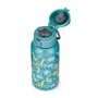 Sticla termos lichide, Petite&Mars, Dino Park, Cu cioc, Din otel inoxidabil, Cu mentinere de temperatura calda pana la 12 h, Rece pana la 24 h, 500 ml, Fara BPA, Cu maner de transport, 3 ani+, Albastru - 2