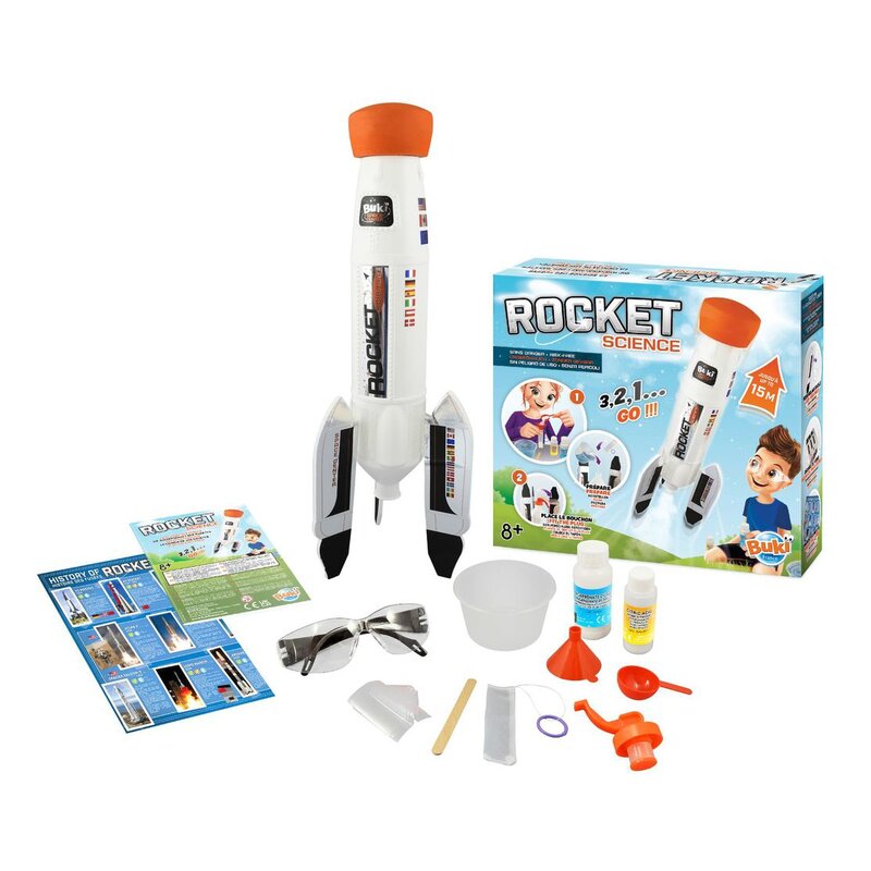 Buki france - set pentru experimentat stiinta rachetei