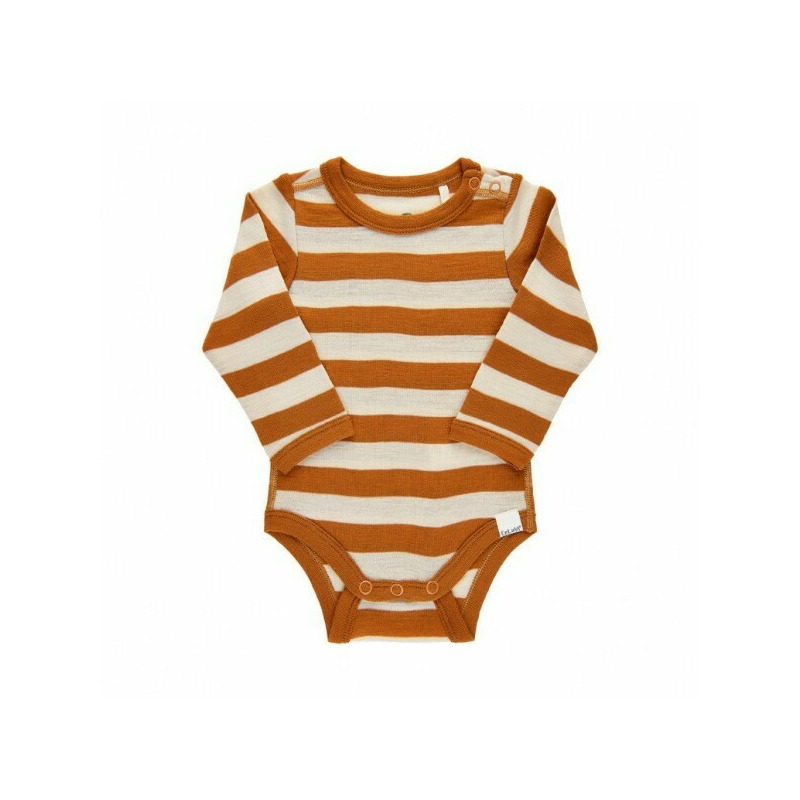 Stripped Pumpkin Spice 90 - Body din lana merinos