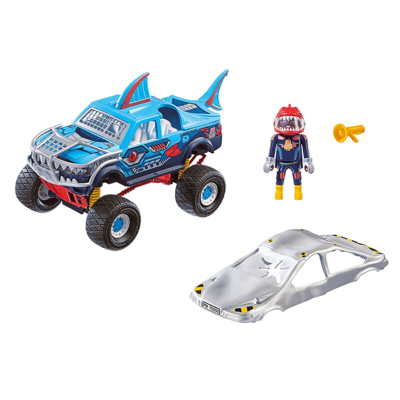 Playmobil - vehicul monster truck rechin stunt show