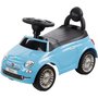 Sun Baby - Masinuta fara pedale Fiat 500 Albastru - 1