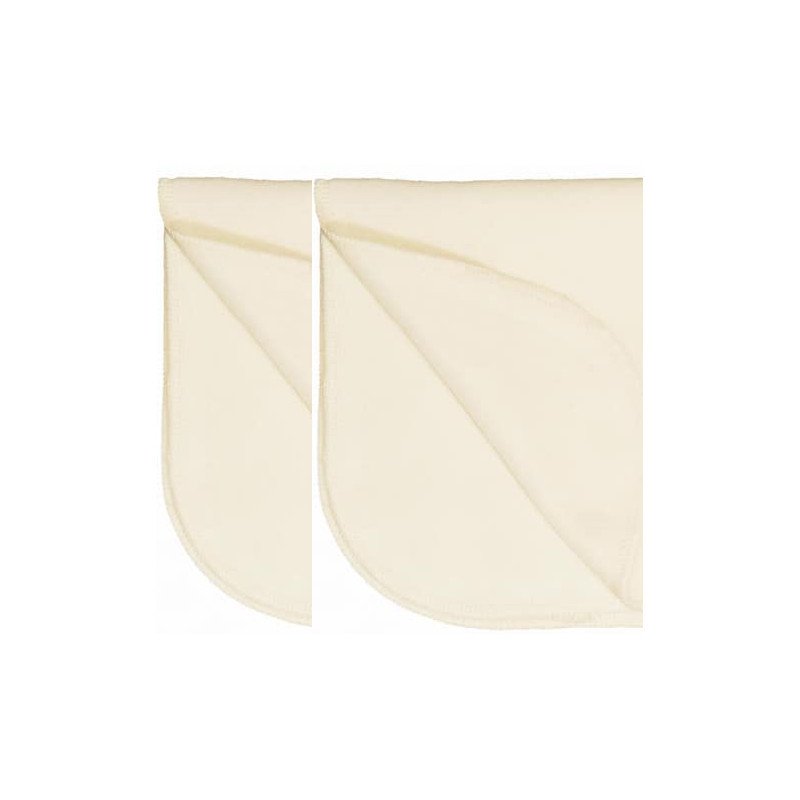 Sunny baby - scutece molton 40x40cm 2/set, alb