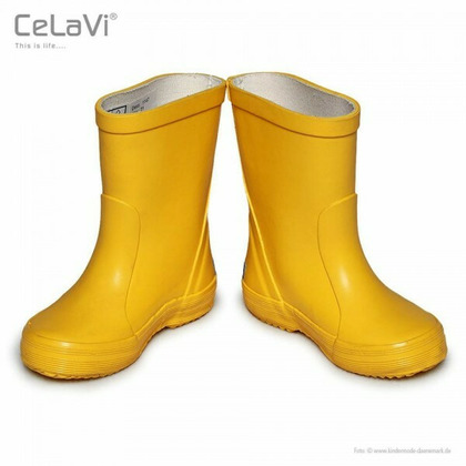 Sunny Yellow 23 - Cizme de ploaie din cauciuc natural