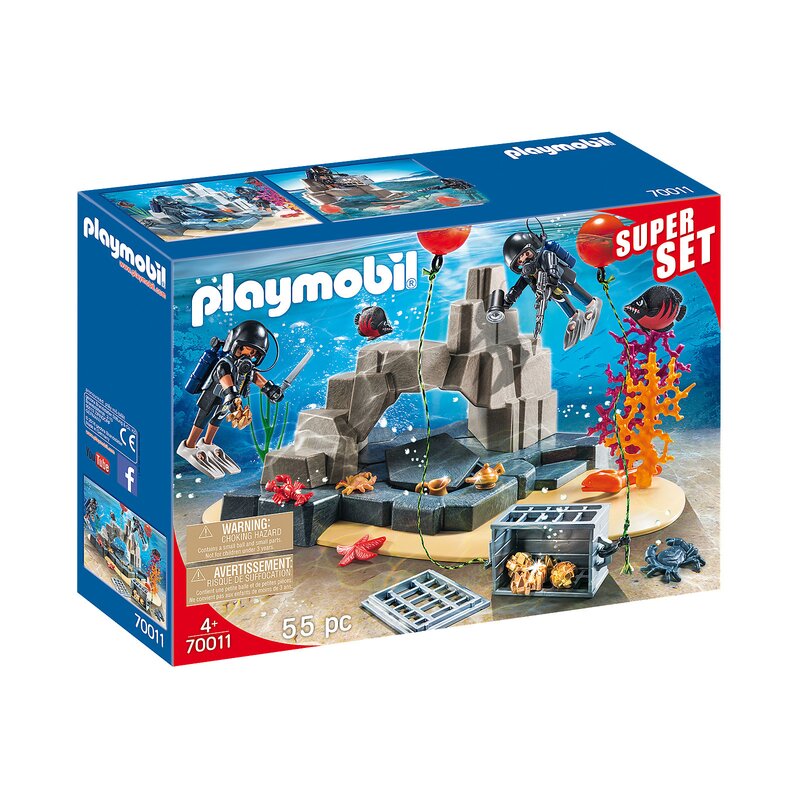 Playmobil - super set - echipa swat de scafandri