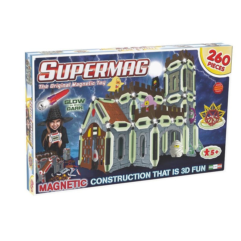Supermag - jucarie 3d cu magnet, castel