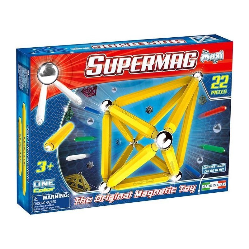 Supermag - maxi one color - set constructie 22 piese
