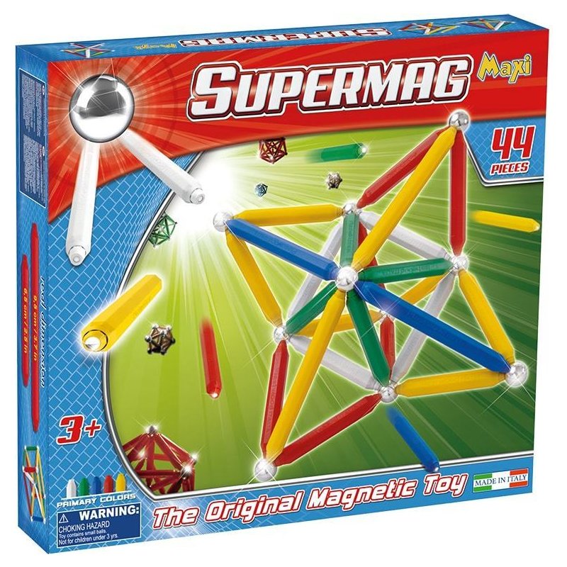 Supermag - Set constructie Maxi Primary, 44 piese