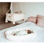 Babysteps - Suport de dormit Babynest Premium Bumbac si Catifea Cherry Soft Pink by . 70x35 cm - 6