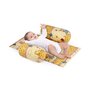 Suport de siguranta SomnArt cu paturica impermeabila pentru bebelusi, Honey - 1