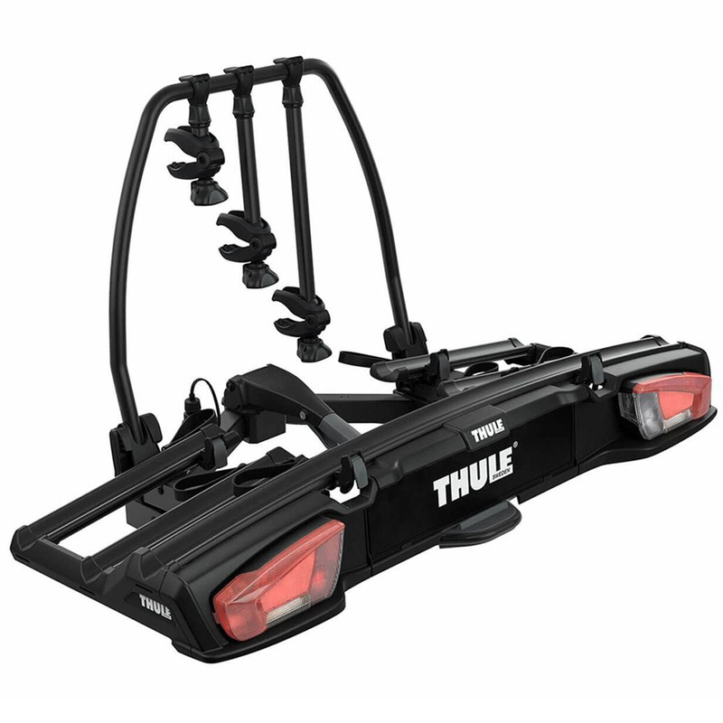 Suport pentru 3 biciclete Thule VeloSpace 939 XT3 cu prindere pe carligul de remorcare (13pini) Negru