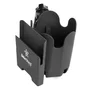 Suport pentru carucior, Bebe Stars, Universal, Pentru biberon/pahar si carcasa smartphone, Rotire 360 grade, Din materiale ecologice, Black - 1