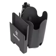 Black Friday - Reduceri Suport pentru carucior, Bebe Stars, Universal, Pentru biberon/pahar si carcasa smartphone, Rotire 360 grade, Din materiale ecologice, Black Promotie