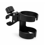 Suport pentru carucior, Petite&Mars, Multifunctional, Pentru pahar, telefon, biberon, Negru