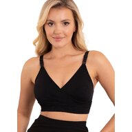Sutien alaptat, Valentina, Din 92% poliamida si 8% elastan, Masura L/XL, Black