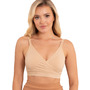 Sutien alaptat, Valentina, Din 92% poliamida si 8% elastan, Masura L/XL, Beige - 3