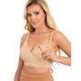 Sutien alaptat, Valentina, Din 92% poliamida si 8% elastan, Masura L/XL, Beige - 1
