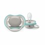Suzeta bebelus, Philips Avent, Ultra Air, Ortodontica, Silicon moale igienic, Disc de protectie moale si flexibil, Fara BPA, 18 luni+, 1 buc, Gri - 1