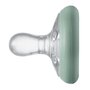 Suzeta Tommee Tippee Closer to Nature, 0-6 luni "Breast like pacifier", Verde/Gri, 2 buc - 3