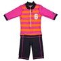 Costum de baie Sport pink marime 86- 92 protectie UV Swimpy - 2