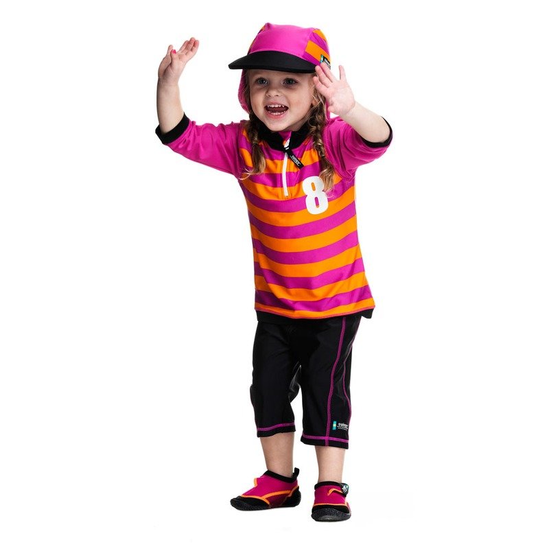 costum de baie copii cu protectie uv Costum de baie Sport pink marime 92- 104 protectie UV Swimpy