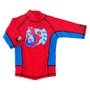 Tricou de baie Spiderman marime 98-104 protectie UV Swimpy - 1