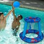 Spin master - Jucarie gonflabila Cos de basket acvatic , SwimWays , Cu minge inclusa, Multicolor - 3