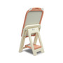 Tabla educationala cu scaunel, Toyz, Ted, Include magneti si markere, Inaltime reglabila, 50x44x68-100 cm, 3 ani+, Roz - 7