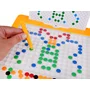 Tabla magnetica educationala cu pini pentru aranjare, Multicolor - 6